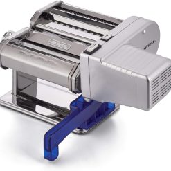 Ariete Pastamatic 1593, Electric Pasta Machine, 2 Speeds + Pulse, 9 Variable Thicknesses, 5 Dough Shapes, Fixing Clamp and Crank Included, 90 W