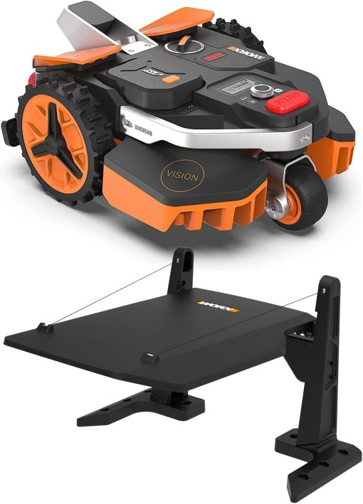 WORX LANDROID Vision WR206E.1, Robot Tondeuse sans Fil périphérique 600 m2 Surf.Max 700 m2, Installation en 30 Min, Caméra 4K + IA Adaptative, évite Tous Les Obstacles, Coupe des Bordures, Multizone - Image 38