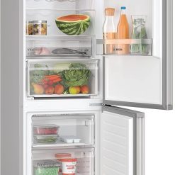 Bosch KGN367LDF- Série 4, Réfrigérateur combiné pose-libre,186 x 60 cm, Inox