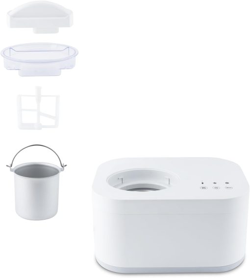 H.Koenig Professional Ice Cream Maker HF320, Electric Ice Maker 2L, 180 W, Refrigerant & Cold Maintenance - Sorbet and Ice Cream - Image 6