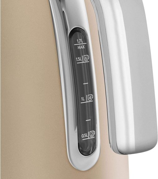 Smeg, Bouilloire électrique KLF03PGEU 1,7 L, Filtre Anticalcaire Lavable, Arrêt Automatique de Sécurité, Indicateur de Niveau d'Eau, Base Antidérapante, Range Cordon, Puissance 2400W, Vert d'Eau - Image 52