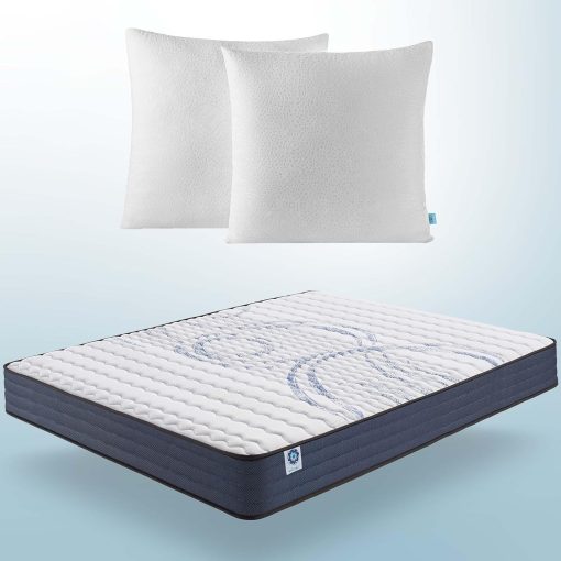 NATURALEX - Matelas PerfectSleep 180x200 - épais 30 cm - Soutien Mousse à mémoire de Forme - Accueil Blue Latex - Confort Ferme - Respirant - 7 Zones - Réversible - Haute Densité - Fabriqué en Europe - Image 32