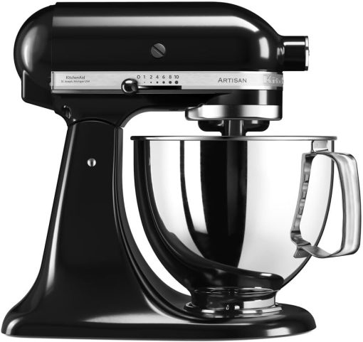 KitchenAid Artisan Multi Purpose Kitchen Processor with Tilt Head with 4 Accessories 4.8L Bowl Onyx Black - Image 5