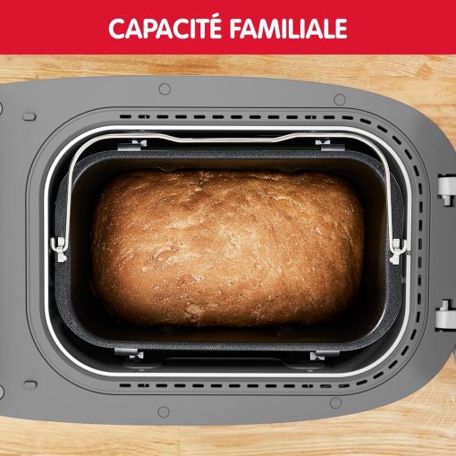 Moulinex Home Bread Baguette Roll Maker, 16 Programs, Even Results, Up to 1.5 kg Fresh Bread, Crispy Plates, 3 Levels of Frying, OW610110, White - Image 12