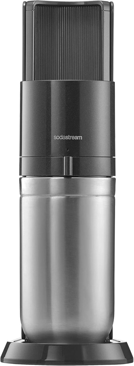 SodaStream Duo Sparkling Water Machine for Glass Jug | Pack of 2 Glass Jugs 1L + 1 Bottle 1L Dishwasher Safe + 1 60L Gas Refill Clip On | Black [Amazon Exclusive] - Image 12
