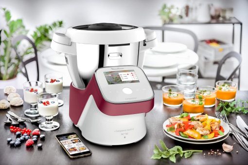 Moulinex, I-Companion Touch, 17 functions, Connected, Recipes on the screen, Capacity XL 10 people, Grey, Made in France, HF934510 - Image 7