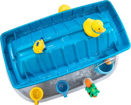 Step2 Rain Shower Splash Table d'eau avec 13 Accessoires - Bleu & Vert | Table Jeux d'eau | Table d’activité pour Le Jardin, Table Activité Eau | Table d'eau Extérieur - Image 13