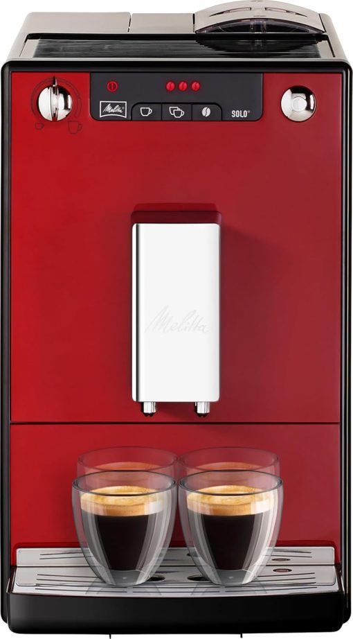 Melitta Caffeo Solo Noir Pure Black, Machine à Café à Grains avec Broyeur et Système d'Extraction des Ar?mes, Affichage LED, Mode 1 à 2 Tasses, Cafetière Expresso, Automatique, E950-222, 1400W - Image 14