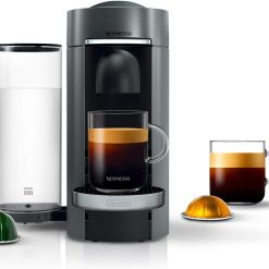 Nespresso Vertuo Plus Coffee and Espresso Maker by De'Longhi, Titan