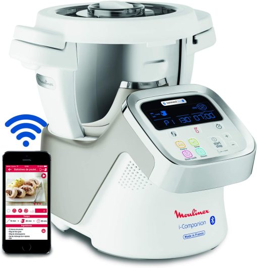 Moulinex i-Companion XL Edition Patisserie, 1550 W, Recettes illimitées, Température entre 30° et 150°, Capacité utile 3 L (10 pers), 12 accessoires dont 6 de patisserie, Fabriqué en France HF90E700 - Image 20