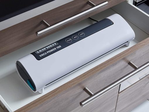Leifheit Machine de mise sous vide alimentaire Vacu Power 500, appareil pour emballage sous vide + 10 sacs sous vide alimentaire (20 x 30 cm) - Image 21