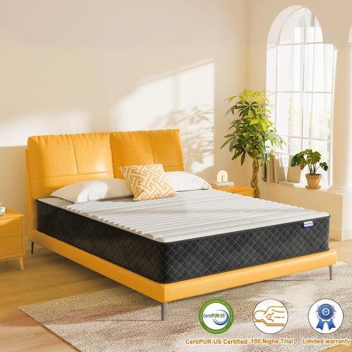 MOLPHIT Oeko-TEX Certified Mattress 90 x 190 cm, Thickness 25 cm, Independent Pocket Sprung Mattress, Adult and Children's Bed Mattress, Single Mattress, Perfect Support, Durable and Quiet - Image 33