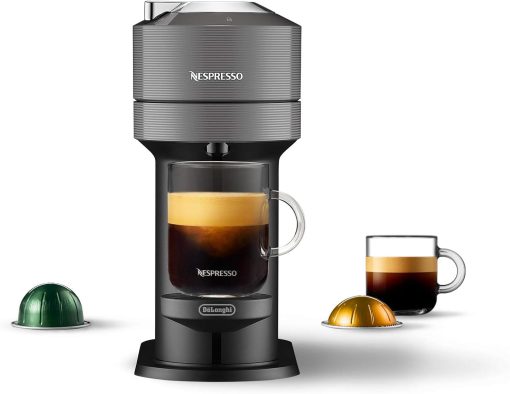 Nespresso Vertuo Next Coffee and Espresso Machine by De'Longhi with Milk Frother, 8 ounces, Dark Grey - Image 10