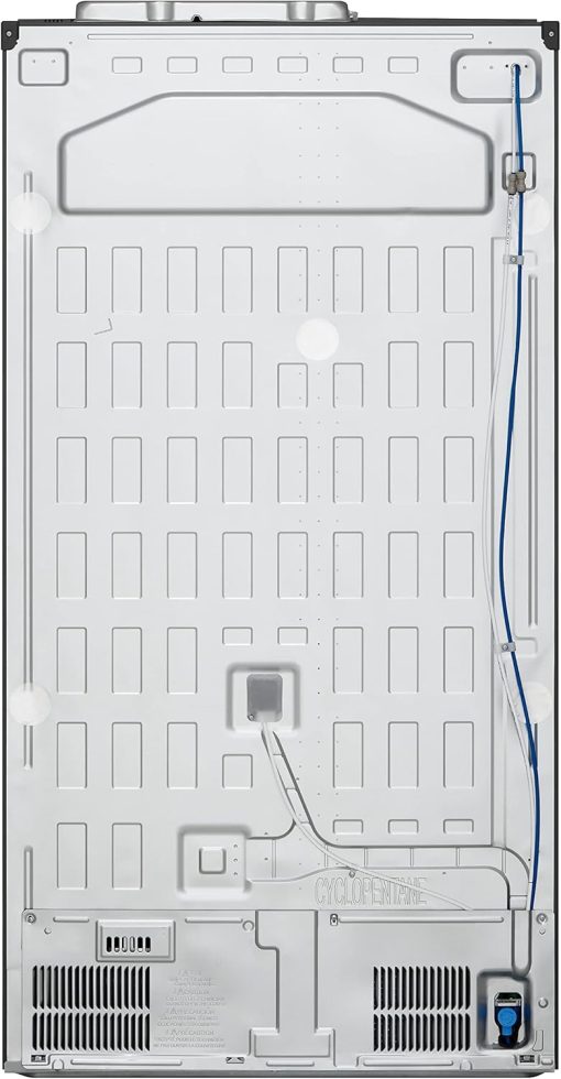 LG GSXV91MCAF Réfrigérateur combiné - Side by Side, 635L, InstaView, Total No-Frost, Compartiment congélation, Distributeur d'eau et glace UVnano, Compresseur Inverter Linear, Wi-Fi, Noir, Classe F - Image 13