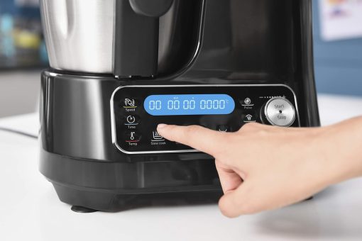Moulinex Clickchef Compact Multi-Function Cooker, 3.6 L, 1400 W, 5 Programs, 32 Functions, Built-in Kitchen Scale, Steamer, Mixer HF456810 [Control Screen] - Image 5