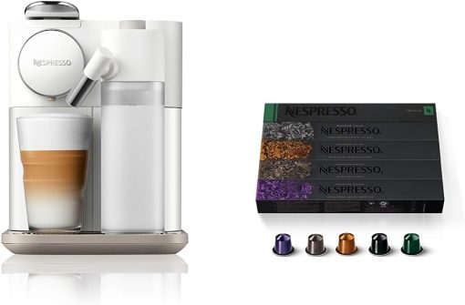 Nespresso Gran Lattissima Original Espresso Machine with Milk Frother by De'Longhi, Fresh White - Image 17
