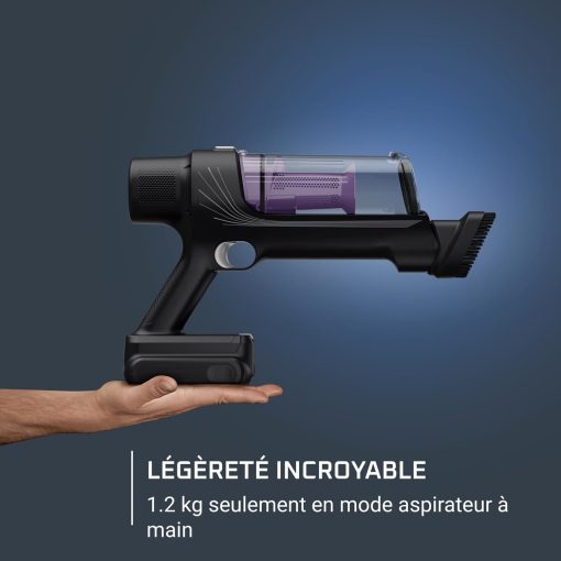 Rowenta X-Pert 7.60 Aspirateur Balai sans fil, Ultra Léger, Puissant 140W, Polyvalent, Autonomie 45min, Efficace tous Types de Sols RH6A33WO, Noir - Image 5