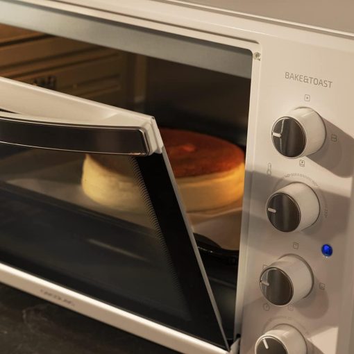 Cecotec Bake&Toast 4600 White Gyro Table Convection Oven 46 Liter, 2000 W, Interior Light, 12 Functions, Temperature up to 230o, Double Glazed Door, Includes Spit - Image 58