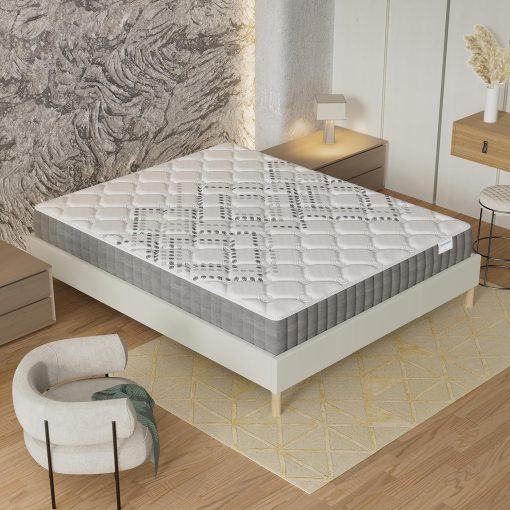 November- Matelas Eliha 120x190cm- Technologie Hybrid: Ressorts ensachés + Mousse HDensité-épaisseur 20cm- Soutien Tonique & indépendance de Couchage- Label SANITIZED(Anti bactérien/acarien) - Image 4