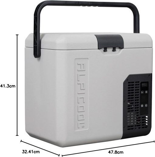Alpicool LGMP8 8L Glaciere Portable Réfrigérateur Voiture Camping Congélateur 12/24V Mini Frigo pour Maison, Bureau ou Pique-Nique en Plein Air/ -20 à 20℃(Batterie Non Incluse) - Image 16