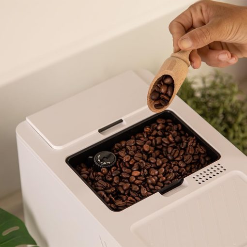 Cecotec Machine à Café Superautomatique Cremmaet Compactccino Black Rose, 19 bars, Réservoir à lait, Système Thermoblock, 5 niveaux de mouture, Réservoir à café 150g - Image 11
