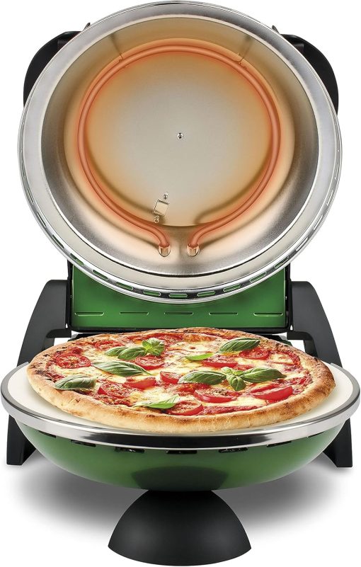 G3 Ferrari G10006 Pizza Express Delizia, 1200 W Pizza Oven, Adjustable Thermostat up to 400°C, Cooks Tasty Pizza in 5 Minutes, Double Resistance, Recipe Book and Spatulas Included - Black - Image 51