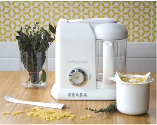 BéABA, Babycook Solo, Robot Bébé 4 en 1 Mixeur-Cuiseur, Cuisson Vapeur, Diversification alimentaire, Petits pots bébé maison, Noir - Image 37