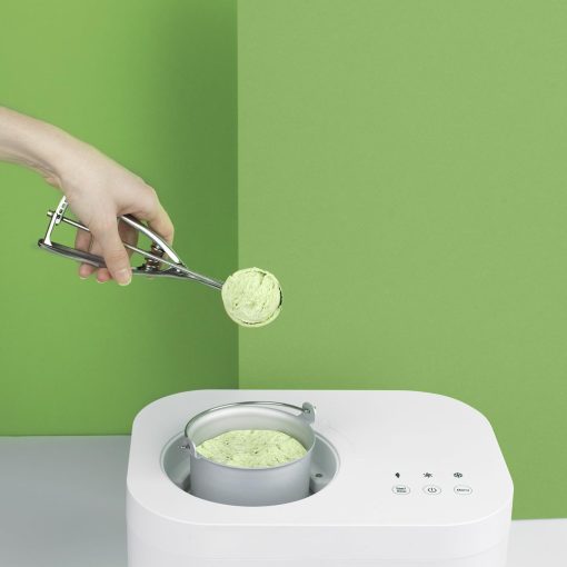 H.Koenig Professional Ice Cream Maker HF320, Electric Ice Maker 2L, 180 W, Refrigerant & Cold Maintenance - Sorbet and Ice Cream - Image 9