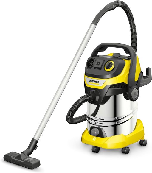 K?rcher Aspirateur Eau et Poussières WD 6 P S V-30/6/22/T, Prise de Courant, Filtre Plissé Plat, Fonction de Nettoyage, 1300 W, Cuve : 30 l et Bouchon de Vidange, Tube d'Aspiration : 2,2 m - Image 19