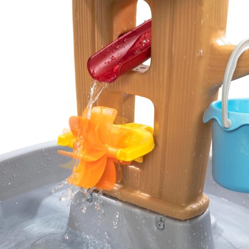 Step2 Rain Shower Splash Table d'eau avec 13 Accessoires - Bleu & Vert | Table Jeux d'eau | Table d’activité pour Le Jardin, Table Activité Eau | Table d'eau Extérieur - Image 15