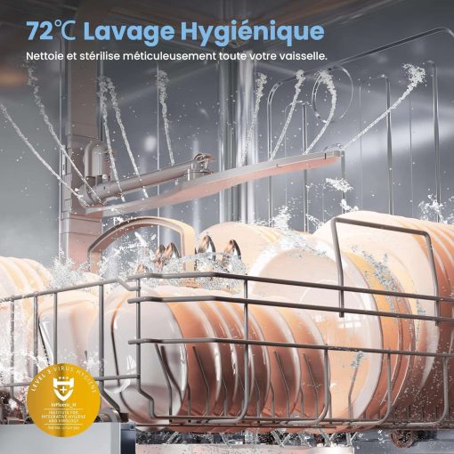 COMFEE’ CDWPF1201PS | Lave-vaisselle Pose Libre 12 Couverts - Image 6