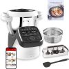 MOULINEX COMPANION XL Multifunctional Robot Cooker Bowl 4.5L 12 Programs Auto Soups Gazpacho Kitchen Robot Mixer Chopper Kneader 1550W HF80CB10