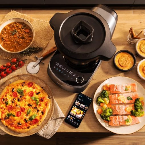 Cecotec Robot de Cuisine Mambo Black. 23 Fonctions, 10 Niveaux de Température, 1700W, 2,5 kg de Pate, Cruche de 3,3L, 10 Vitesses, Minuterie, Température Réglable de 37 °C à 120 °C - Image 34