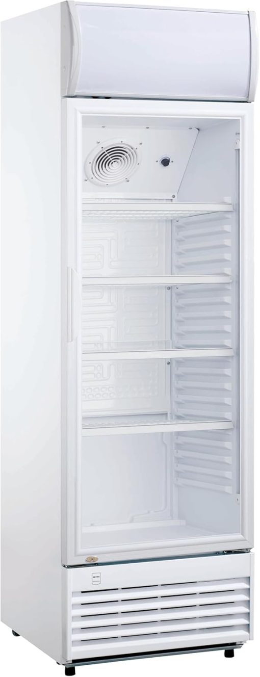 METRO Professional Réfrigérateur à Boissons GSC2360B, Acier/Verre, 62 x 63.6 x 175.3 cm, 347 L, avec Serrure, Noir - Image 4