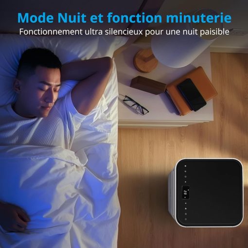 MEDION Smart Climatiseur Mobile P1002 (10000 BTU, 3-en-1, Refroidir, Déshumidification, Ventilation, jusqu'à 34m2, kit de joint de fenêtre, mode sommeil, contr?le Wifi, Télécommande, écran, MD 37733) - Image 22
