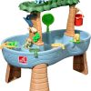Step2 Rain Shower Splash Table d'eau avec 13 Accessoires - Bleu & Vert | Table Jeux d'eau | Table d’activité pour Le Jardin, Table Activité Eau | Table d'eau Extérieur