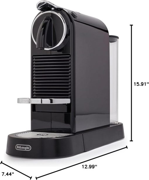 Nespresso CitiZ Coffee and Espresso Machine by De'Longhi with Milk Frother, Black, 9.3 x 14.6 x 10.9 inches - Image 11