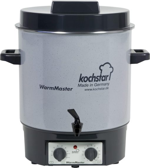 Kochstar K99104035 Stérilisateur Electrique avec Thermostat et Robinet 27 litres, 50 x 46.5 x 37 Cm, Gris - Image 2