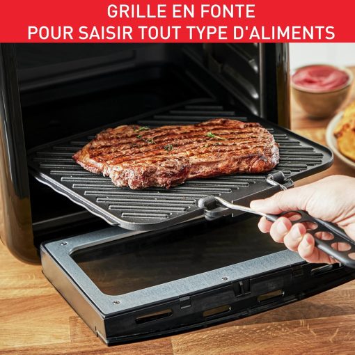 Moulinex Easy Fry air fryer, multicuiseur et four, 15 L, 9 programmes, friteuse sans huile, 3 niveaux de cuisson, compact, extra crisp, noir, AL556DF0 - Image 7