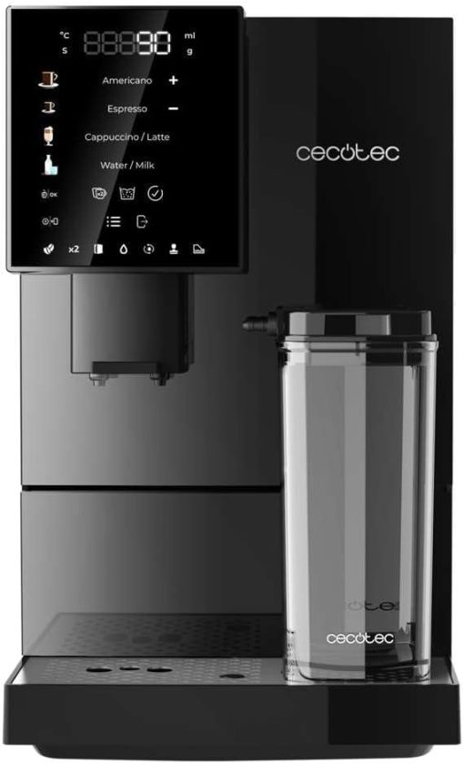 Cecotec Machine à Café Superautomatique Cremmaet Compactccino Black Rose, 19 bars, Réservoir à lait, Système Thermoblock, 5 niveaux de mouture, Réservoir à café 150g - Image 35