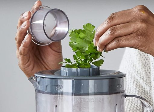 Kenwood Multipro Compact FDP31.170GY Food Chopper Robot with 2 Speeds + Pulse Included, 1.2 L Blender, 2.1 L Bowl, for Chopping, Grating and Kneading, 800 W - Image 9