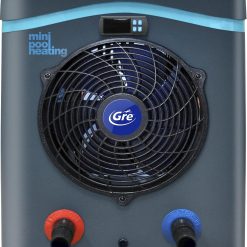 Gre HPM40 HPM40-Mini Pompe à Chaleur pour Piscine Hors Sol jusqu'à 40 m3, Noir