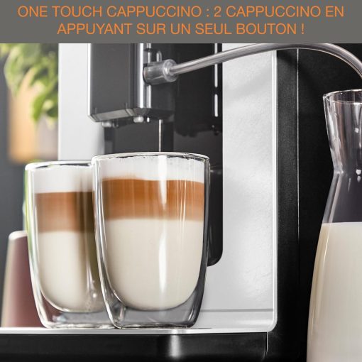 KRUPS Evidence Eco-Design Automatic Cappuccino and Espresso Machine, Exceptional Taste, Quattro Force, Milk-Based Drinks with One-Touch System, 8 Preset Drinks, EA897A - Image 33