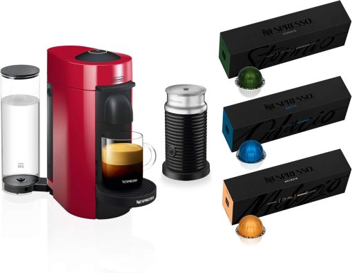 Nespresso Vertuo Plus Coffee and Espresso Maker By De'Longhi, Ink Black - Image 34