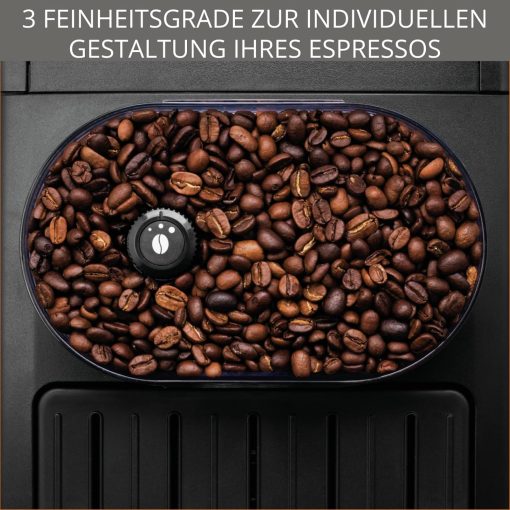 Krups EA8108 fully automatic coffee machine (automatic cleaning, 2 cup function, milk system with CappucinoPlus nozzle, 15 bar, coffee machine, espresso) black - Image 5