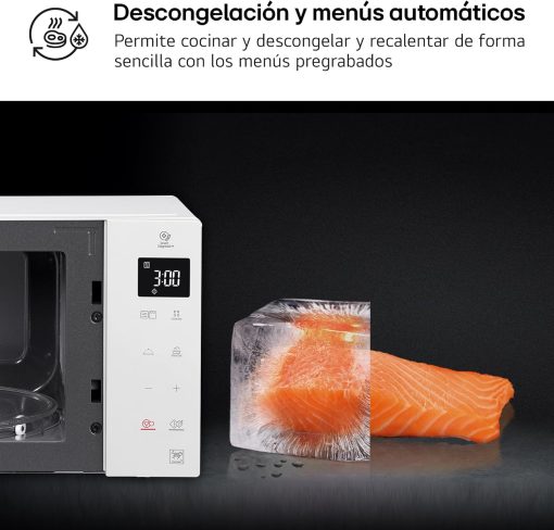 LG - Micro-ondes Grill Smart Inverter blanc - Image 4