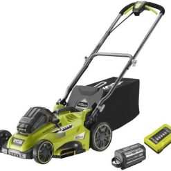 Tondeuse RYOBI 36V MaxPower - Coupe 40cm - 1 Batterie 6,0Ah - 1 Chargeur - RLM36X41H60PG