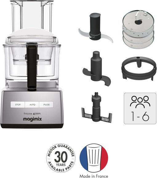 Magimix CS 4200 XL 950W 3L Chrome - Image 2