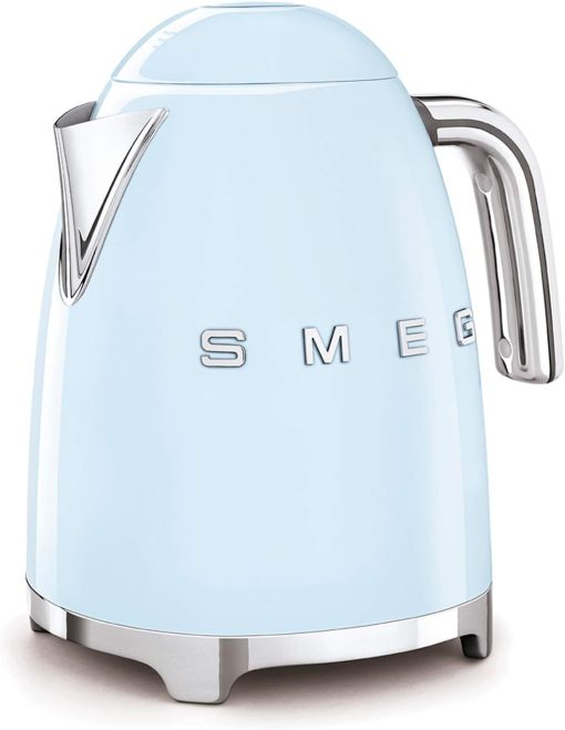 Smeg, Bouilloire électrique KLF03PGEU 1,7 L, Filtre Anticalcaire Lavable, Arrêt Automatique de Sécurité, Indicateur de Niveau d'Eau, Base Antidérapante, Range Cordon, Puissance 2400W, Vert d'Eau - Image 15