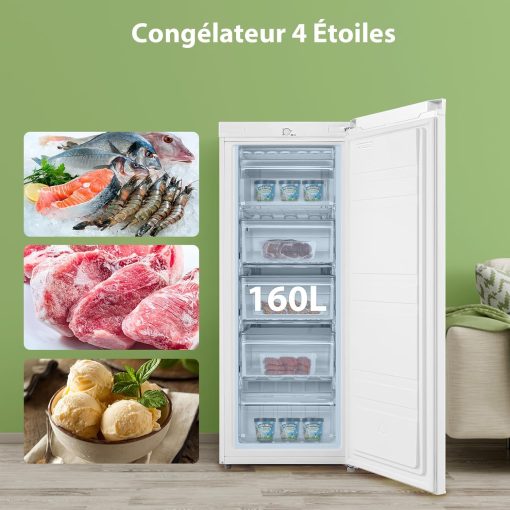 COMFEE’ RCU160WH2(E) | Congélateur Armoire 160L - Image 8